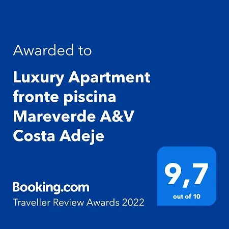 Luxury Fronte Piscina Mareverde A&v Apartment